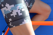 The Weekend Warrior Digital Camo Bib Shorts corbah