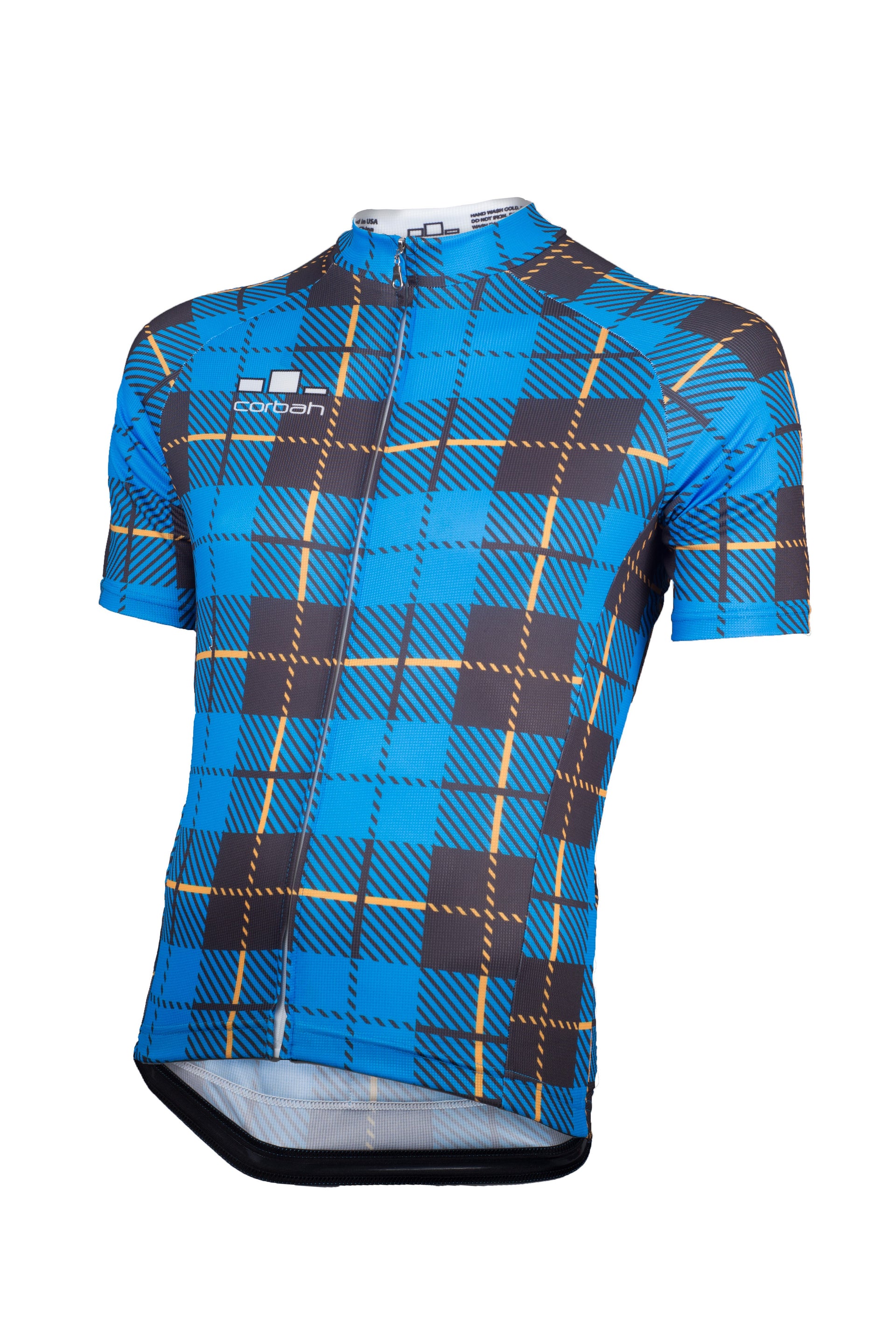 The Scotsman Tartan Cycling Jersey corbah