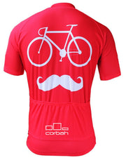 Bicycle Mustache Cycling Jersey corbah