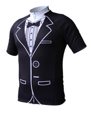 Tuxedo Short Sleeve Cycling Jersey corbah