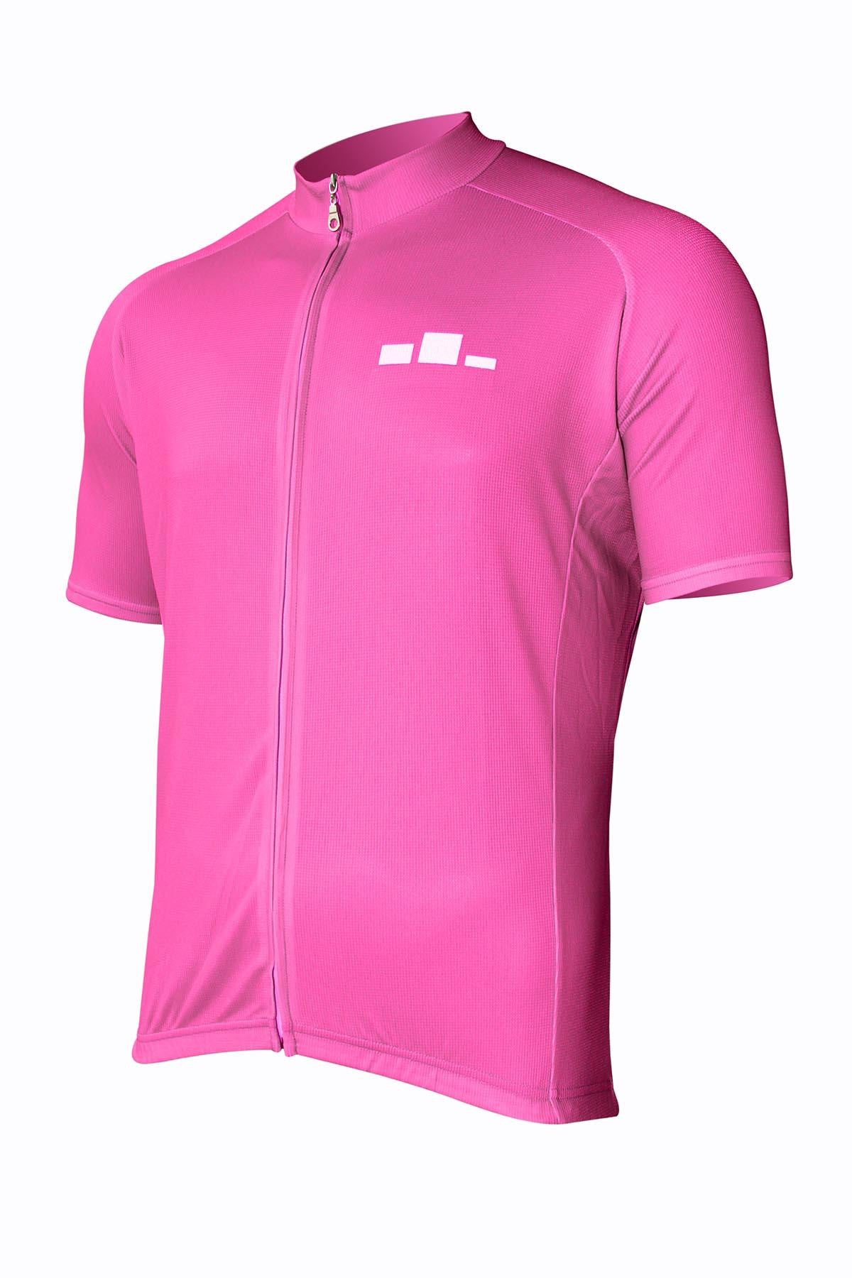 Corbah Solid - Pink Cycling Jersey corbah