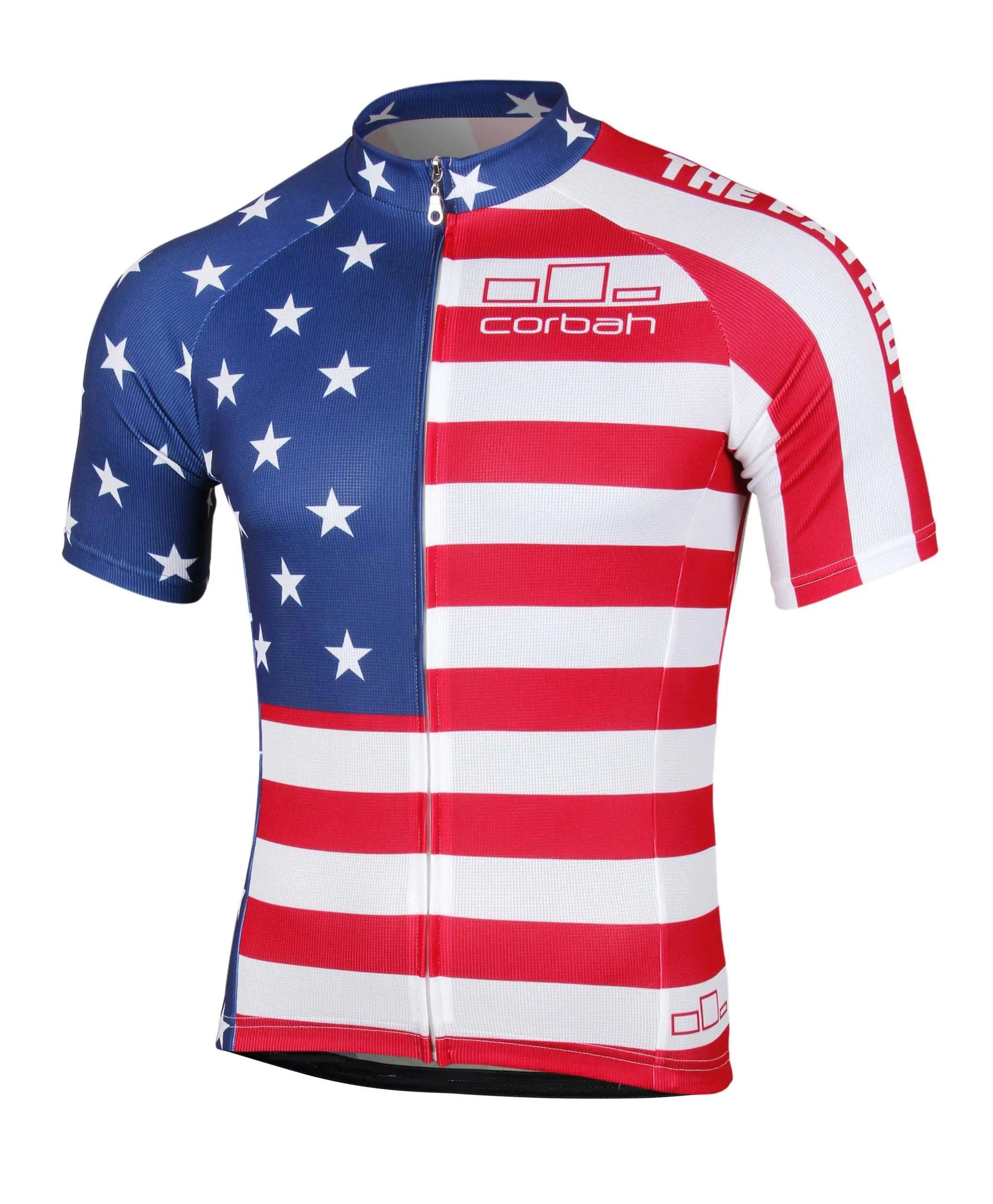 The Patriot American Flag Cycling Jersey corbah