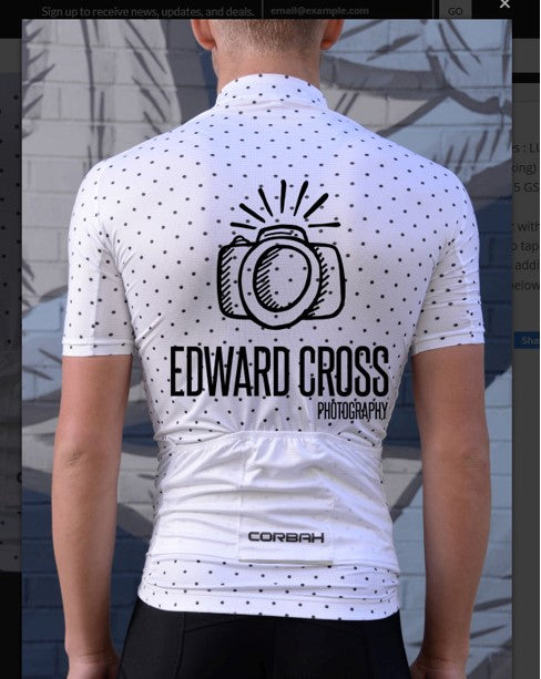 Put my Company Logo on a Bicycle Jersey