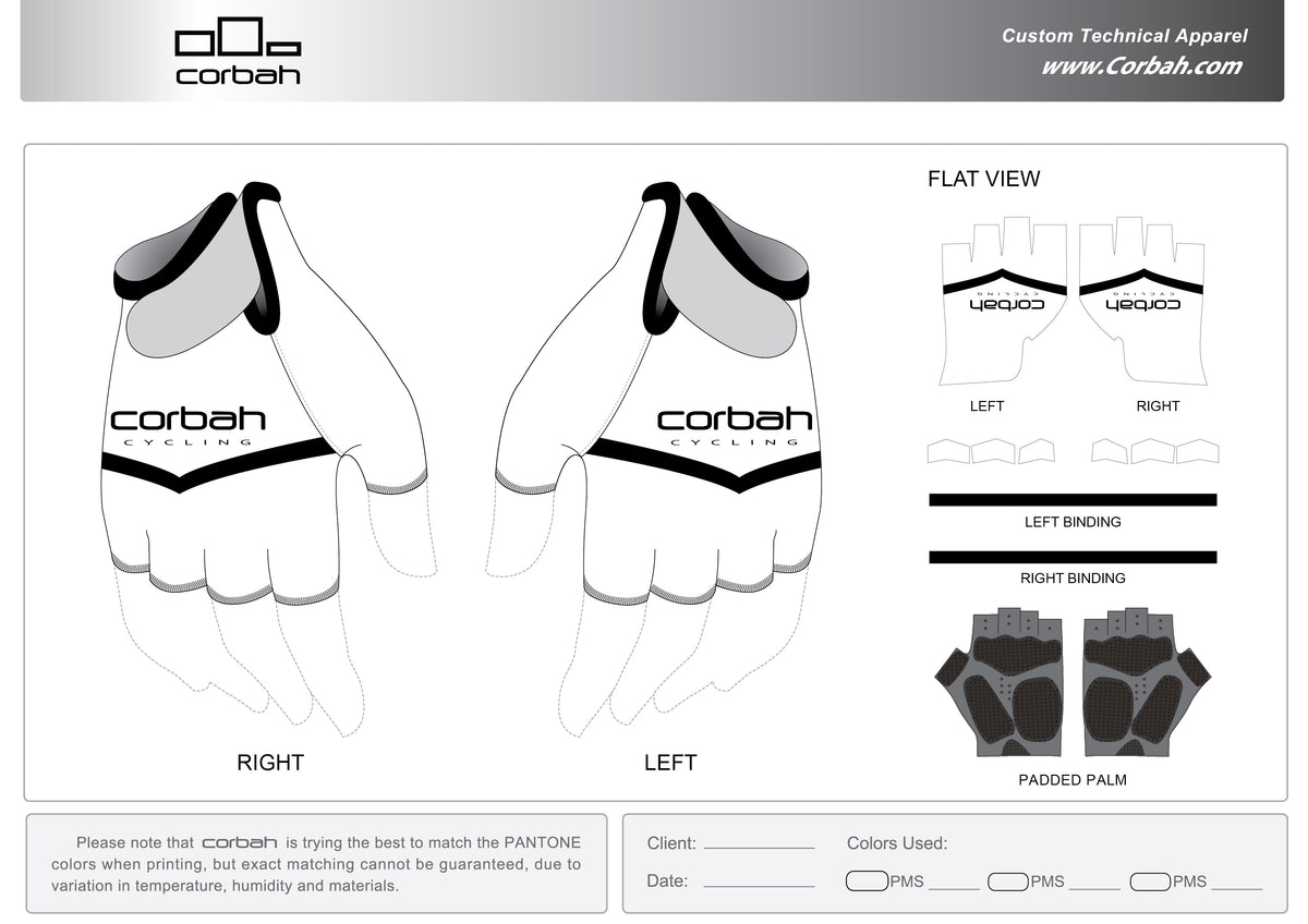 GC Cycling Gloves corbah
