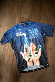 Wash Your Hands Cycling Jersey corbah