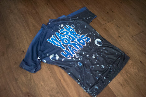 Wash Your Hands Cycling Jersey corbah