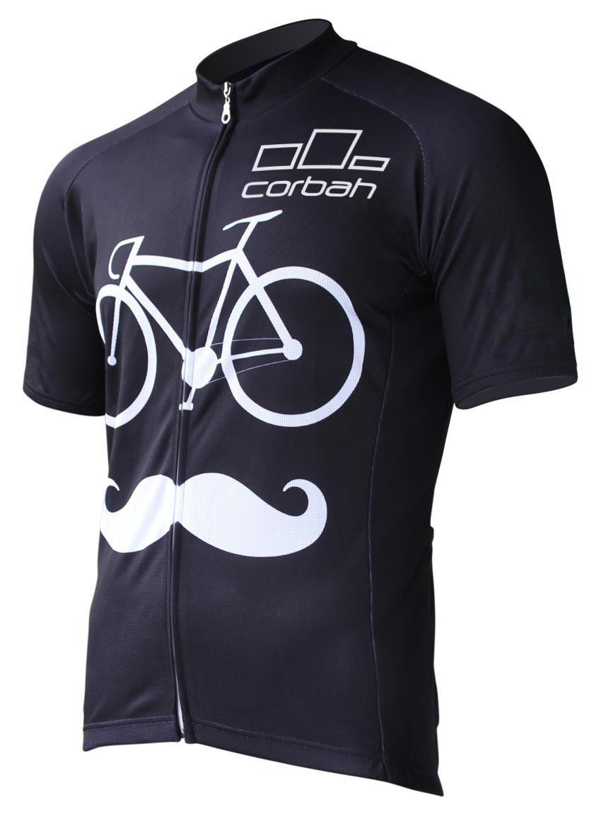 Bicycle Mustache Cycling Jersey