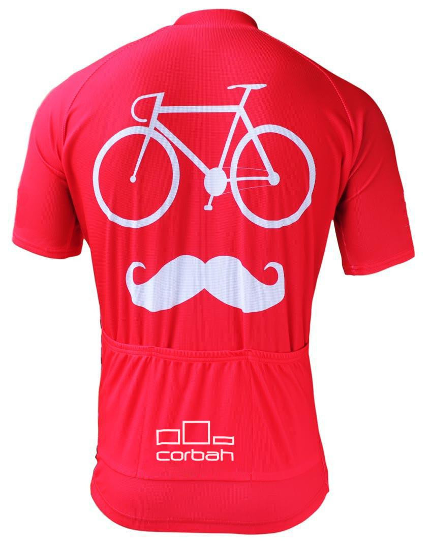 Mustache cycling on sale jersey
