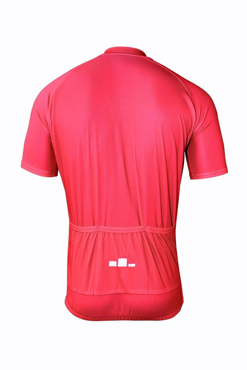 Corbah Solid Red Cycling Jersey corbah