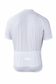 Corbah Solid White Cycling Jersey corbah