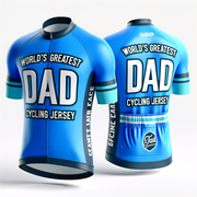 Worlds Greatest Dad Cycling Jersey